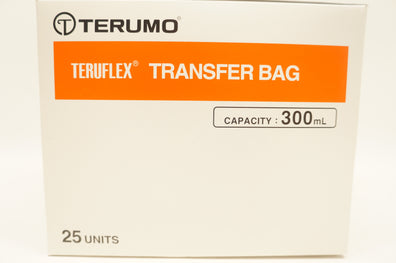 Terumo T030CB71 Teruflex Transfer Bag 300mL - Box of 25 (x)